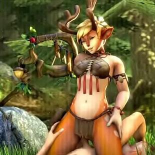 Blossom From Battlerite Gets Smashed VR Porn Video