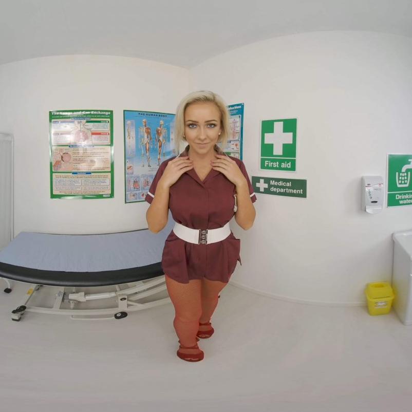 Time for a special nurse treatment VR Porn Video