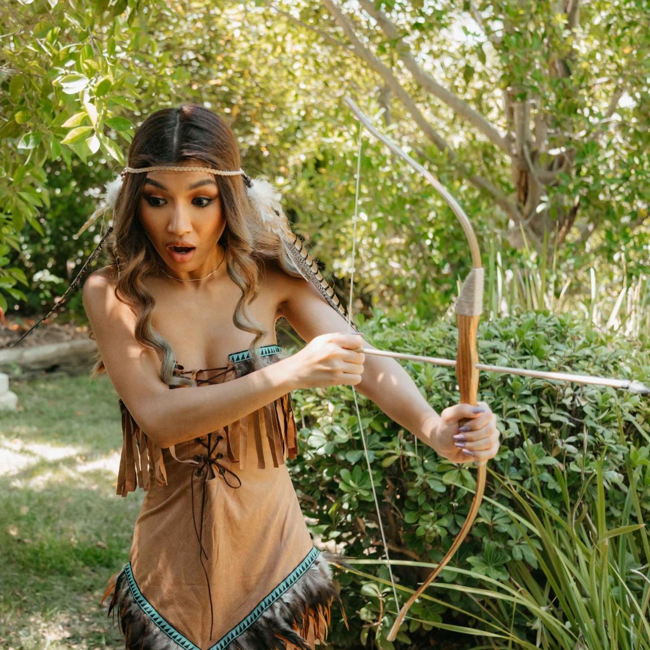 Pocahontas is even more stunning played by Clara