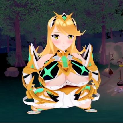 Mythra Xenoblade only wants you VR Porn Video