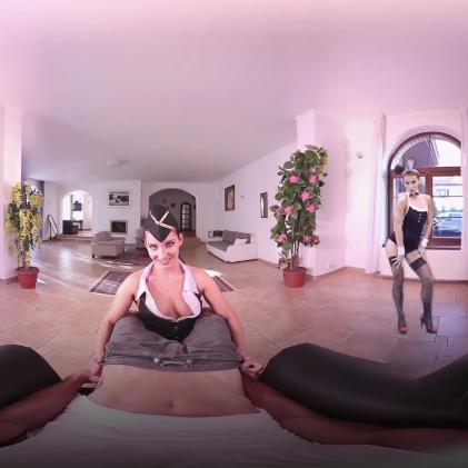 Nice interactive VR sex game! VR Porn Video