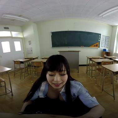 Cute Japanese college girl VR Porn Video